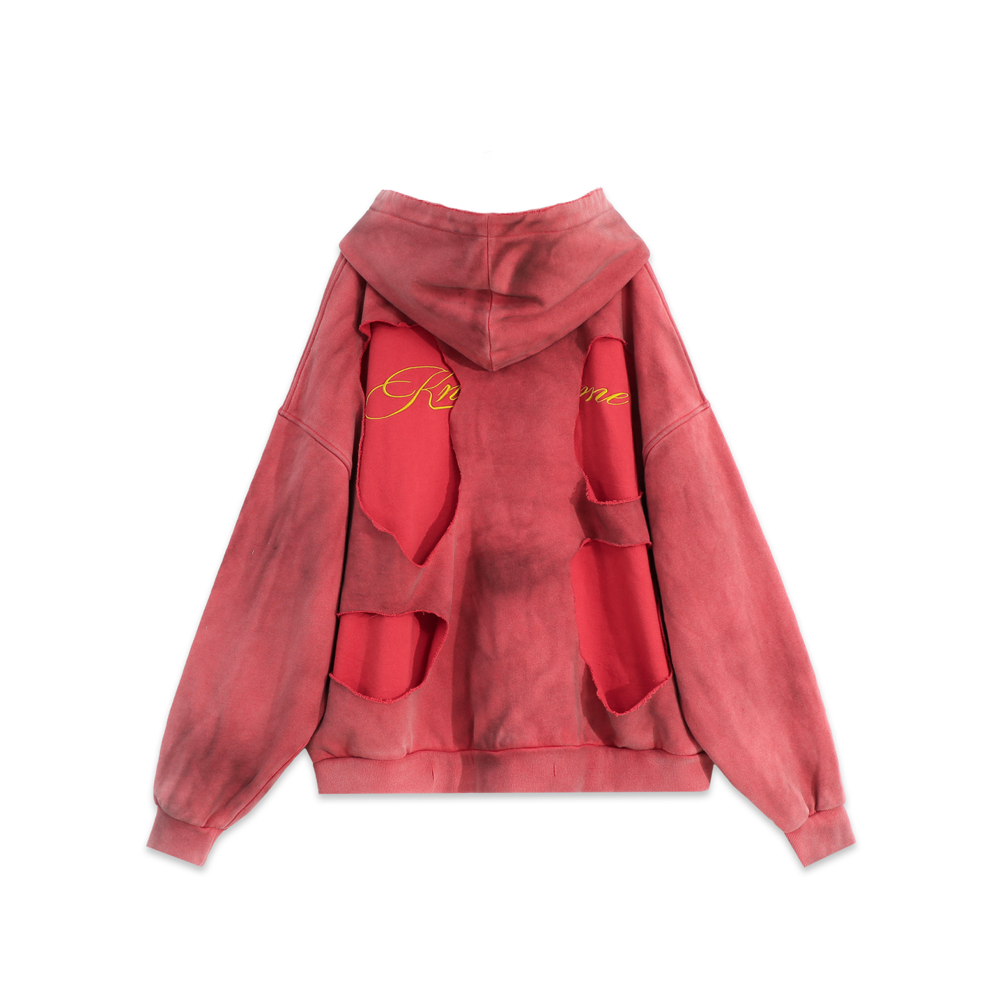 "STRIKE" HOODIE (VARSITY RED)