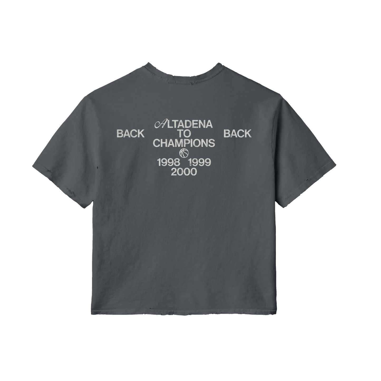 "TOURNAMENT" Tee ( Grey / Cream)