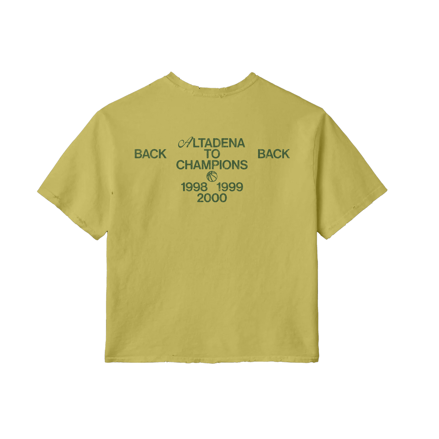 "TOURNAMENT" Tee ( Yellow / Green)