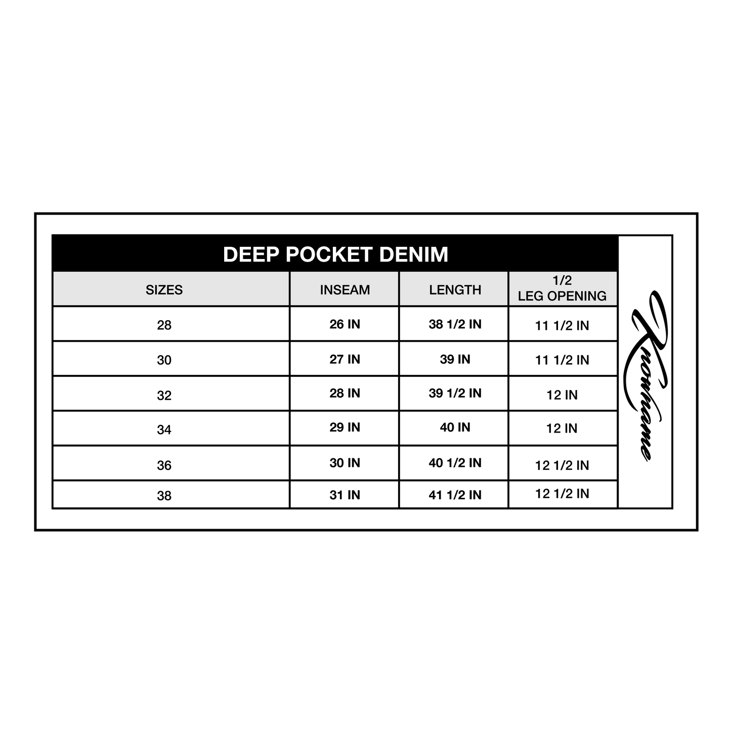 "DEEP POCKET" DENIM (WASHED BLACK)