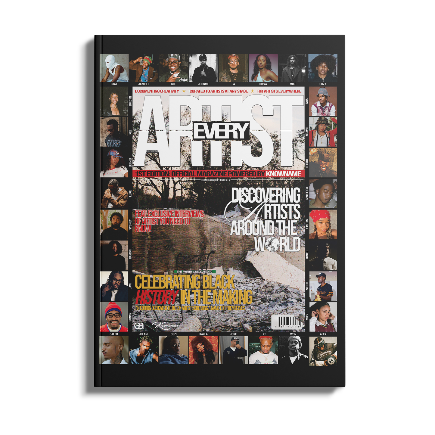 EVERYARTIST MAGAZINE (1ST EDITION) by KNOWNAME