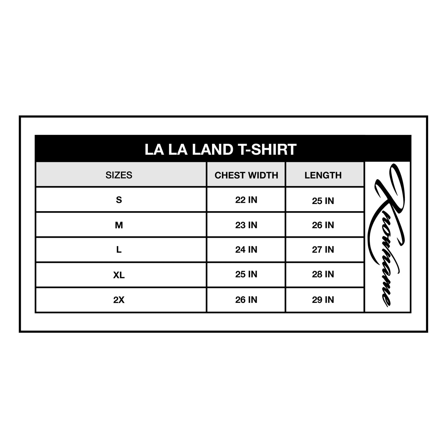 "LA LA LAND" T SHIRT