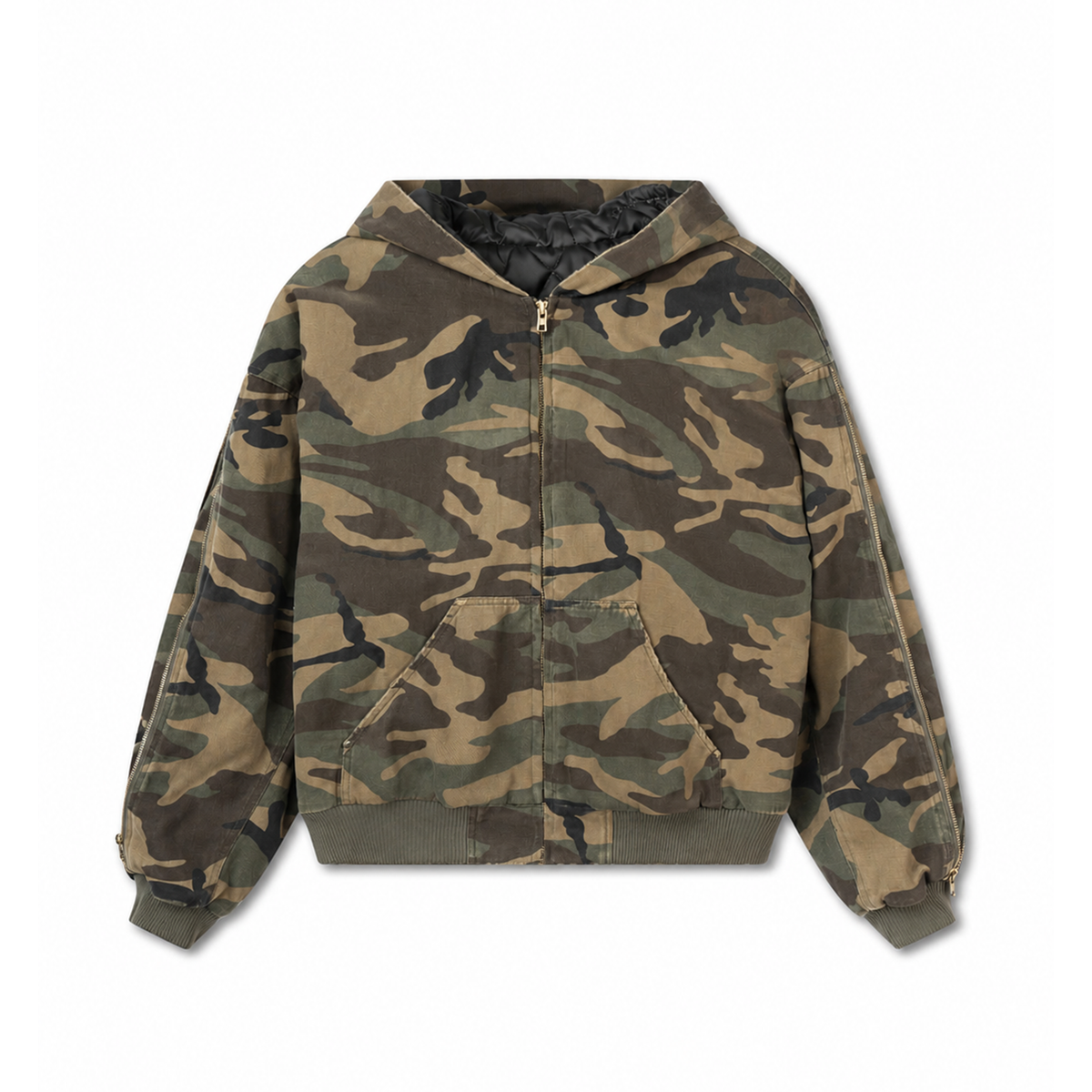 "NO I.D." JACKET (CAMO)