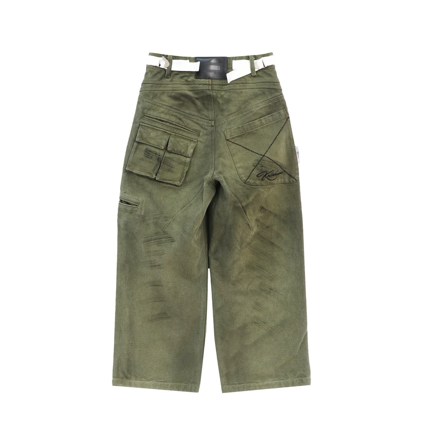 "RUNDOWN" CANVAS BOTTOMS (ARMY)