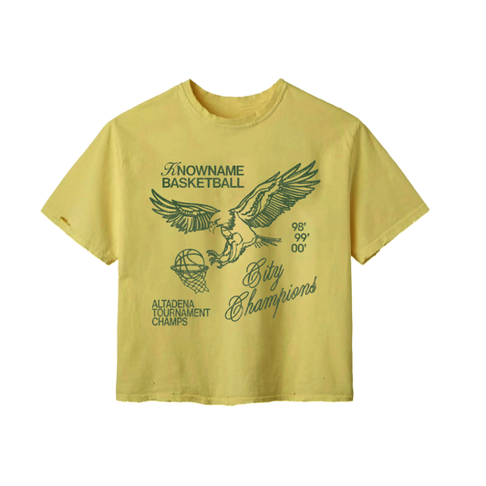"TOURNAMENT" Tee ( Yellow / Green)